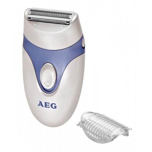 AEG LS 5652 1head(s) Recortadora Azul, Color blanco maquinilla de afeitar para mujer