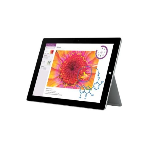Microsoft Surface 3 128 GB 27,4 cm (10.8") Intel Atom® 4 GB Wi-Fi 5 (802.11ac) Windows 8.1 Plata