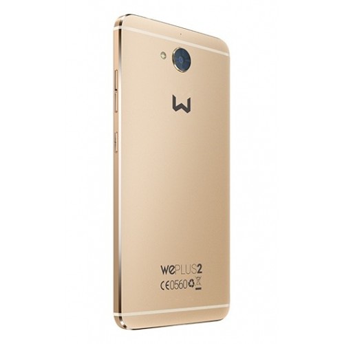Móvil Weimei WE Plus 2, Smartphone 5.5", 4GB de RAM, Almacenamiento 64GB, 4G, Cámara 13 Mpx, Octa Core, Dual Sim y color Oro