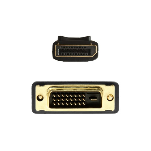 AISENS Cable conversor DisplayPort a DVI, DP/M - DVI/M, Negro