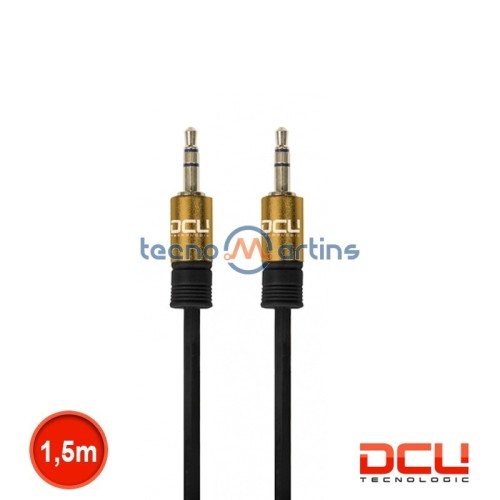 Cable DCU Stereo Audio Minijack 1.5M